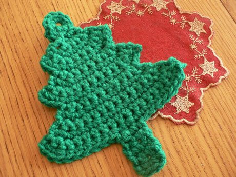 クリスマスツリーのアクリルタワシ La La Happy Diary ２