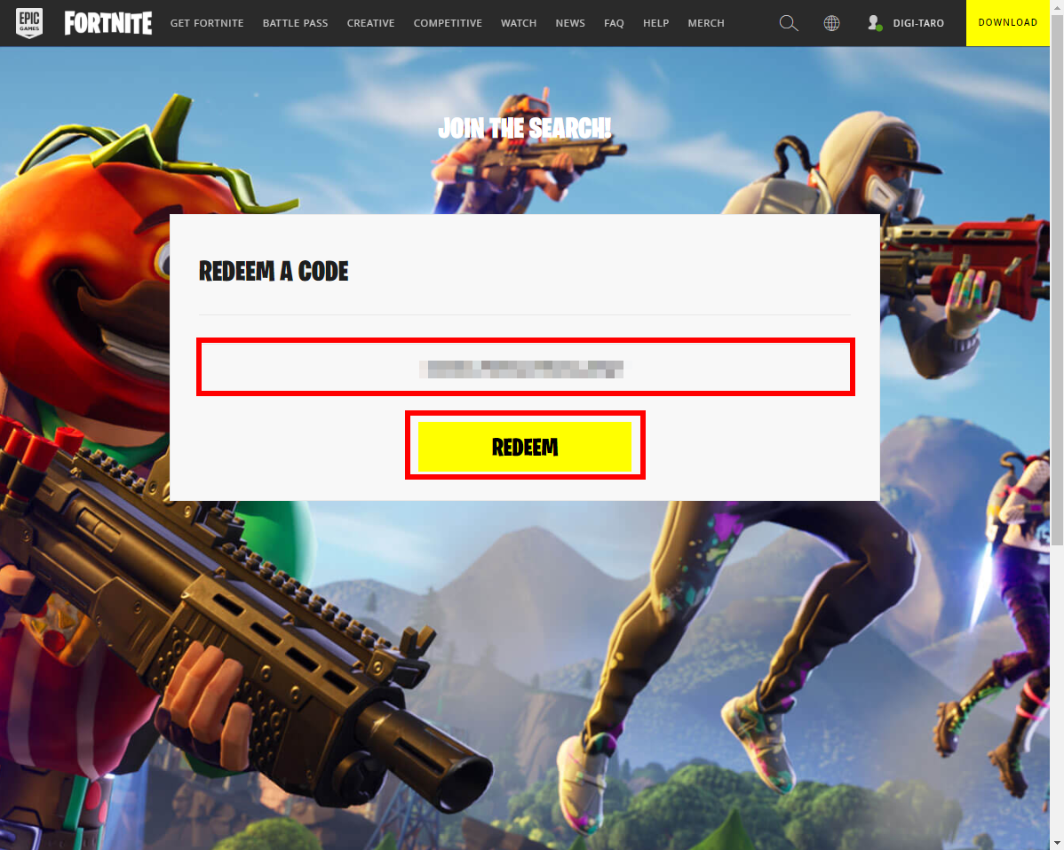 Fortnite クーポンコードを Geforce Experience 内で引き換える方法 ドスパラ サポートfaq よくあるご質問 お客様の 困った や 知りたい にお応えします