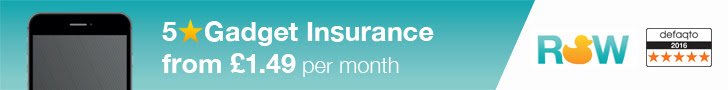 5 Star Defaqto Gadget and Mobile Phone Insurance from £1.49 per month - Award Winning