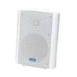 TIC TICASP60B White 5.25 75-Watt 2-Way Outdoor Patio Speakers