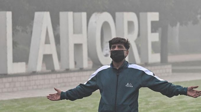 Lahore AQI improves, moves out of 'hazardous' range