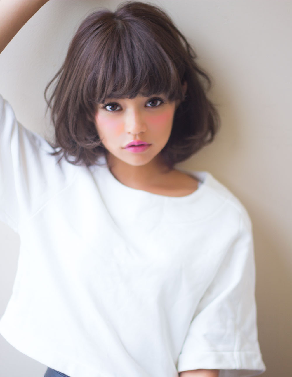 髪型 動きのあるパーマを大人っぽく ヘアカタログ 銀座の美容室afloat Japan アフロートジャパン スタイリスト 鈴木司のブログ Tsukasa No Blog Com