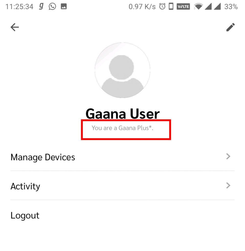 gaana plus mod apk