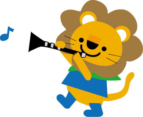 楽器 音楽隊 音楽会 のイラスト 無料イラスト素材３