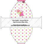 Convite Vestido Páscoa para Meninas: