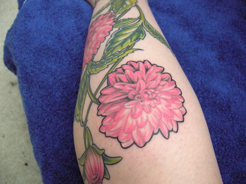 My Dahlia Tattoo
