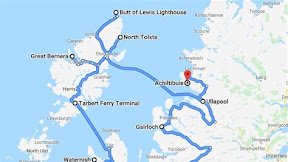 Road Map Of Scotland West Coast