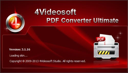  4Videosoft PDF Converter Ultimate 3.1.18 Multilanguage - phần mềm tốt nhất cho bạn