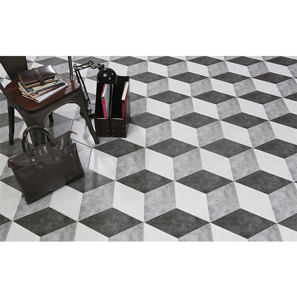  Keramik  Lantai Roman  GH348067 DTravessa  Dark 34x39 Hexagon