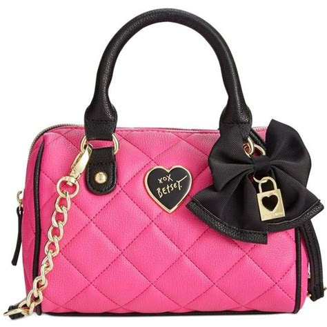 betsey johnson mini crossbody aud polyvore