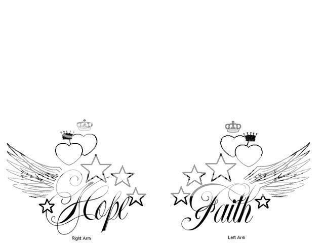 FAITH HOPE LOVE. I had all these concepts in mind for the Alliance contest