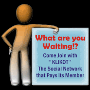 klikot - the social network that pays its member