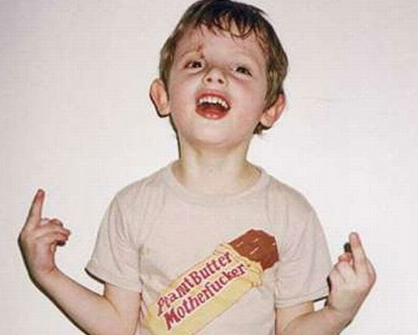 Kids Giving the Finger (50 pics)