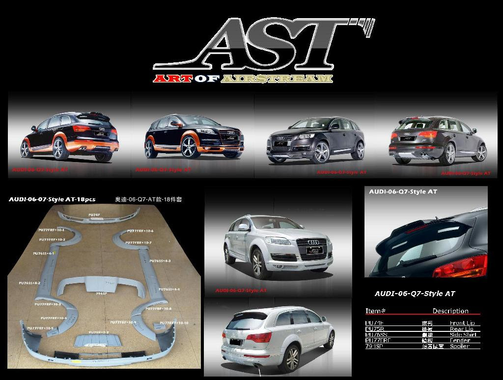 AUDI-06 - Q7 Car body kit (PU)