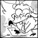 webcomic Pete and Wolf