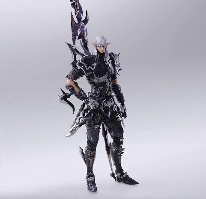 Review Japan Anime Play Arts Kai Final Fanta 14 Sephir Pvc Action Figure Collectible Model Toy 27cm Christmas Present Decoration