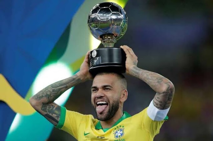 Brazil Names Veteran Dani Alves in Olympic Squad, Neymar Excluded
