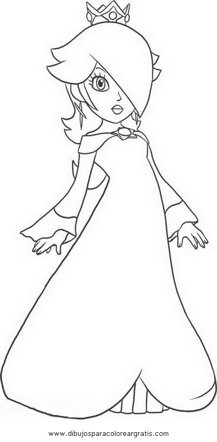 Baby Rosalina Coloring Pages at GetColorings.com | Free printable colorings pages to print and color