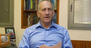 رئيس الوزراء الإسرائيلى السابق أيهود أولمرت