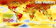 Locations of Site Visitors