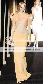 Lady Gaga in Thierry Mugler Paris Fashion Week