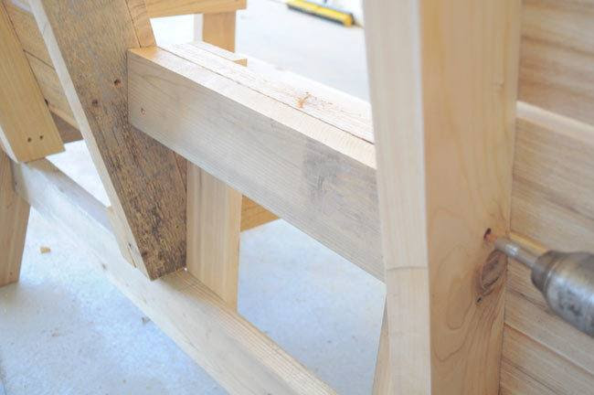 Free Patio Chair Plans - How to Build a Double Chair Bench 