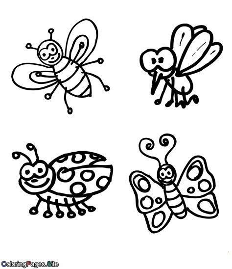 Select from 77648 printable coloring pages of cartoons, animals, nature, bible and many more. insect coloring sheets printable freeda qualls coloring pages
