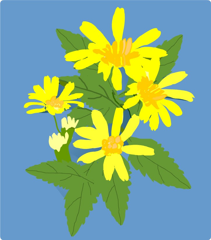 秋 秋景色 秋の花 イラスト 無料