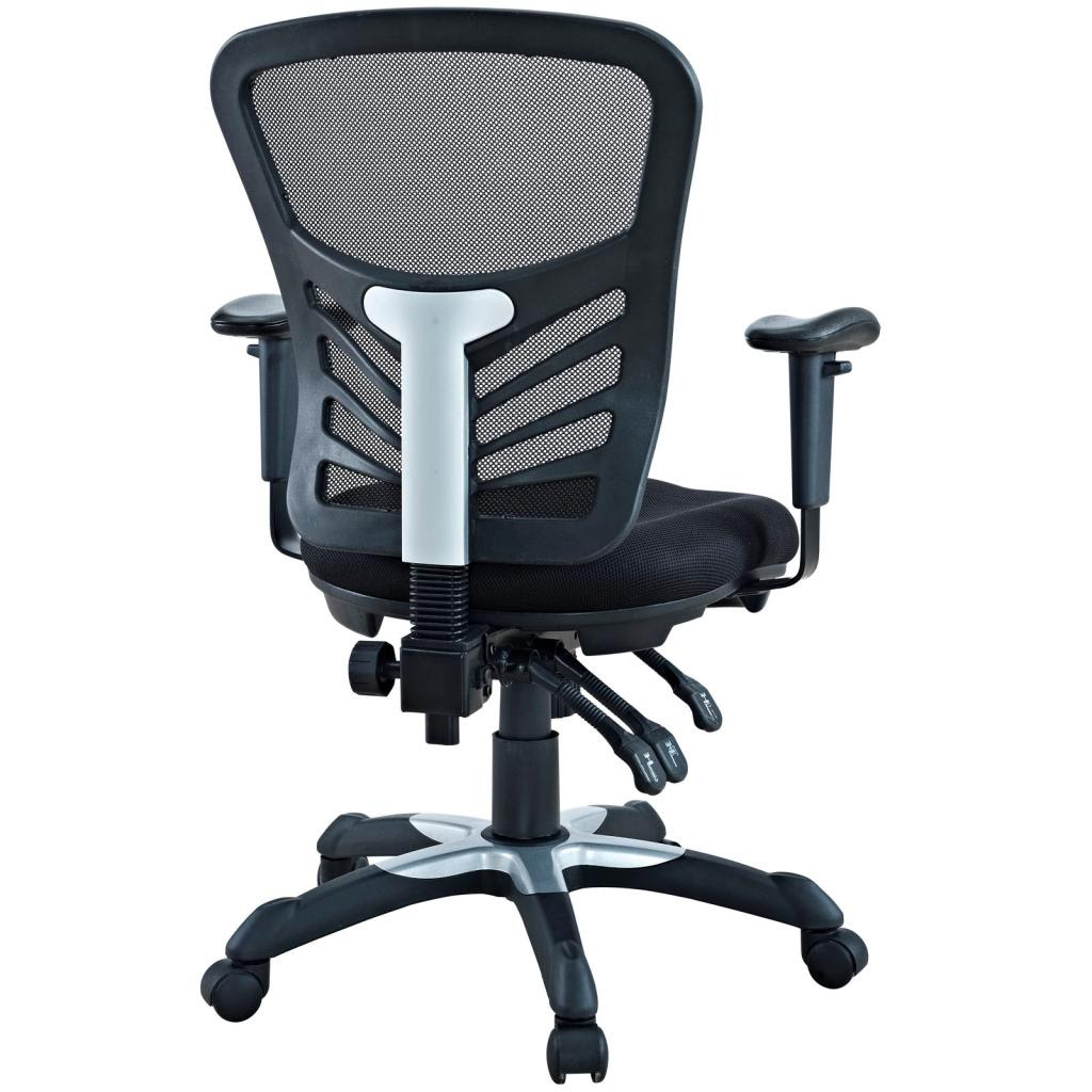 Amazon.com: LexMod Articulate Black Mesh Office Chair ...