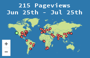 Locations of visitors to this page