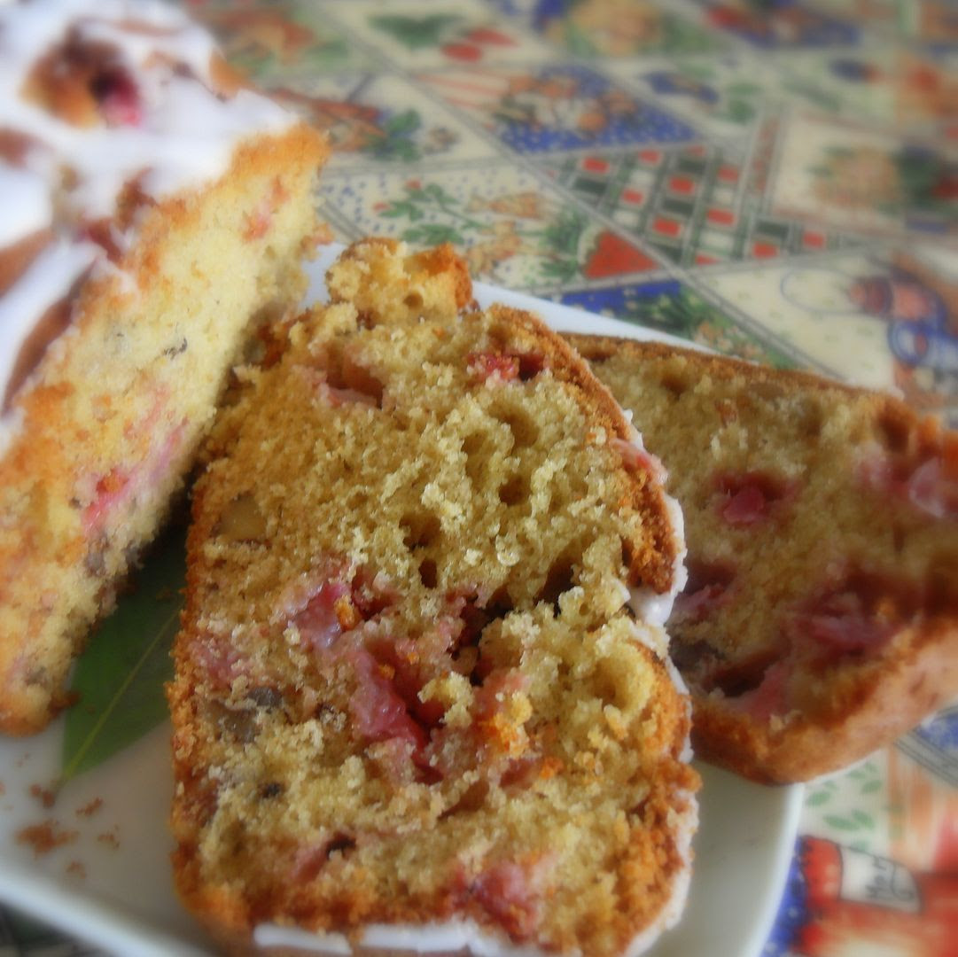 Strawberry Cardamom Bread