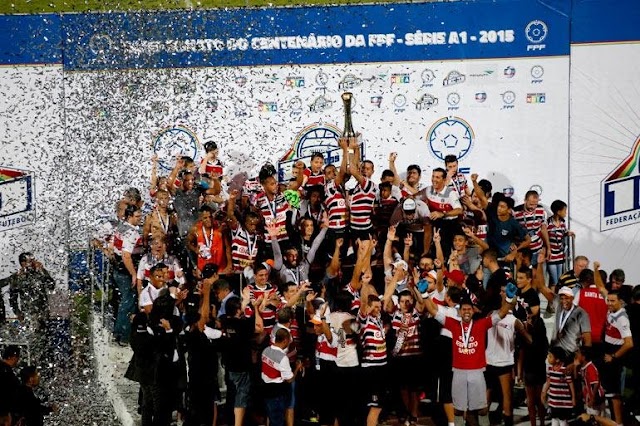 Anderson Aquino marca, Santa Cruz vence o Salgueiro e conquista o estadual 2015 