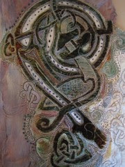 Celtic Dragon Embroidery