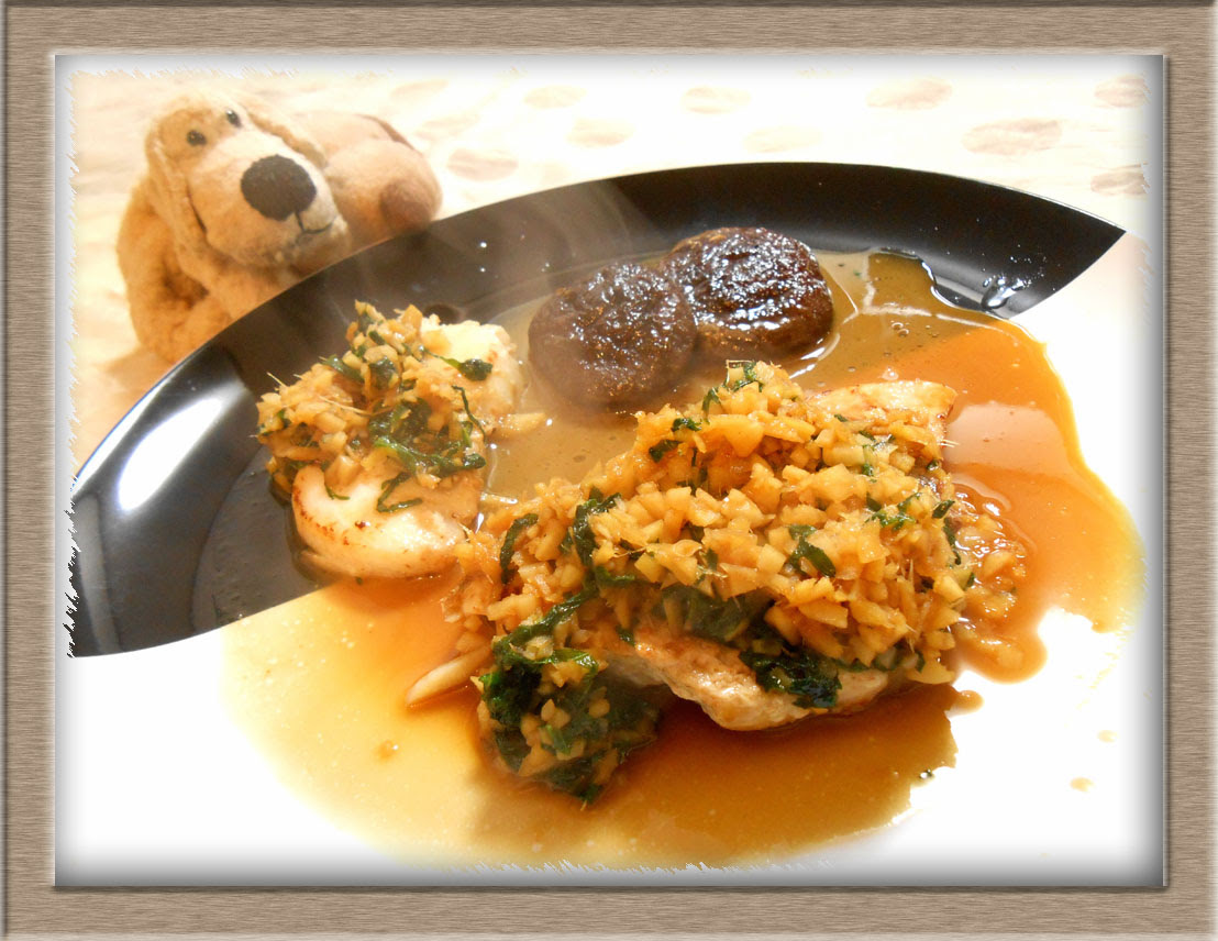 にんにく 生姜 青じそで メカジキのバターソテー 薬味ソースたっぷりかけて アラフォー夫婦 簡単 家ごはん日和