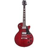 Agile AL-2000 Black Cherry Flame Electric Guitar