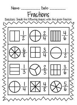  third grade fractions worksheets and printables william hoppers