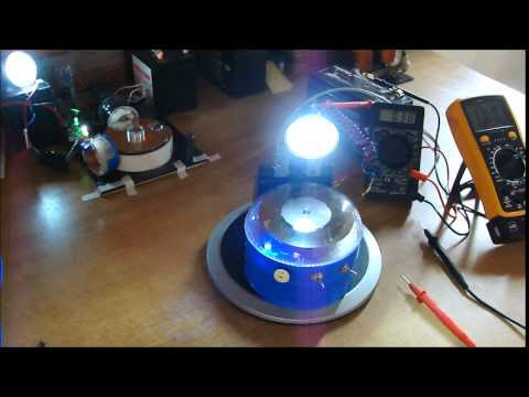 Video de Motor Bedini para luz de Emergencia