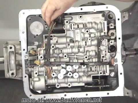Automatic Transmission Valve Body Install - 4L60E Shift Kit