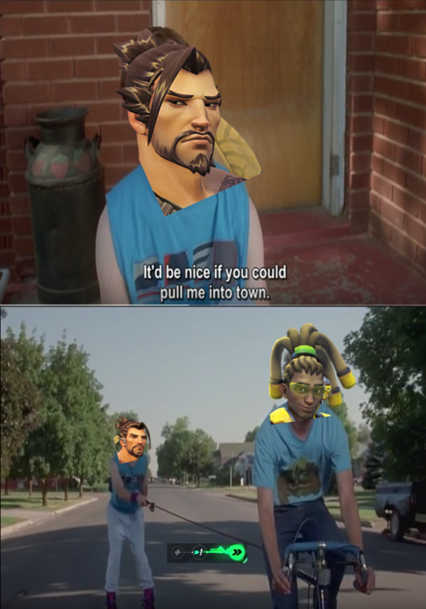 Hitching a Ride  Overwatch  Know Your Meme