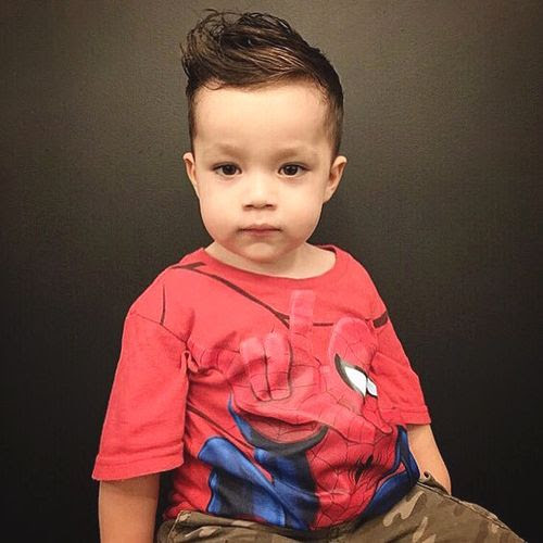 curly quiff hairstyle for baby boys