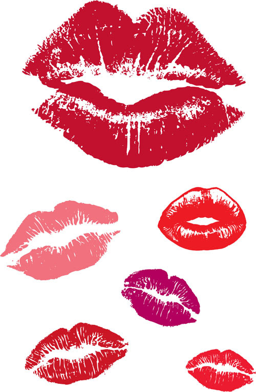 Download Woman lips vector material 03 free download