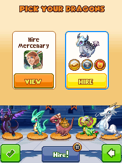 Mobile game Dragon mania - screenshots. Gameplay Dragon mania