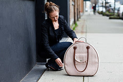pink laptop bag