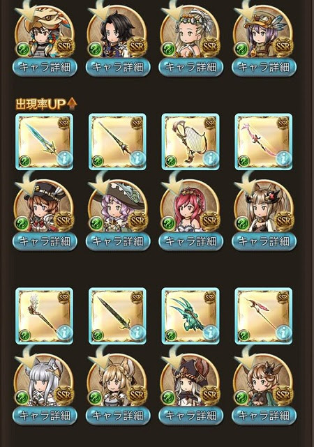 グラブル風属性おすすめキャラは誰 理想編成は ユーサンの知恵袋