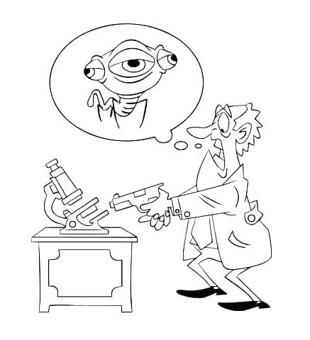 Download Mad Scientist Coloring Page at GetColorings.com | Free printable colorings pages to print and color