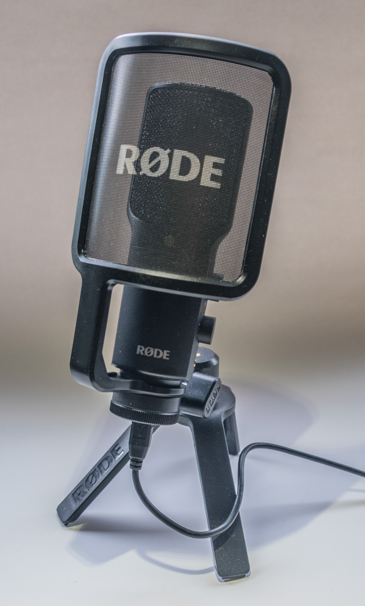Rode NTUSB for studio quality recording anywhere Doug