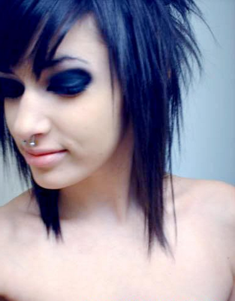 Medium punk haircuts