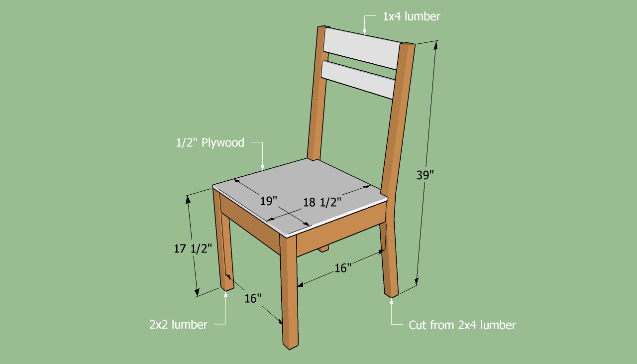 Woodwork How To Make A Wooden Chair Plans PDF Plans