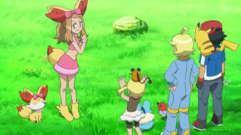 Midna S Diary ポケットモンスターxy 第21話 デビューです セレナとフォッコでポケビジョン