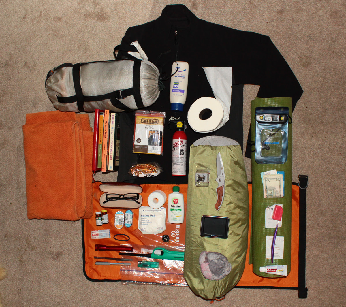 gear I had in my dry bag and three essential pieces of camping gear ...